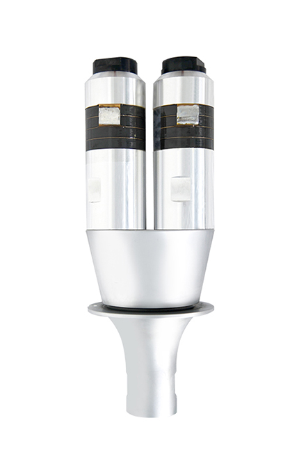 15kHz-4200W 乾榮換能器 雙柱直筒(銀黑)